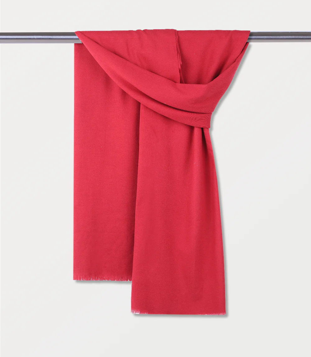 Women Scarf-MAROON - Image 2