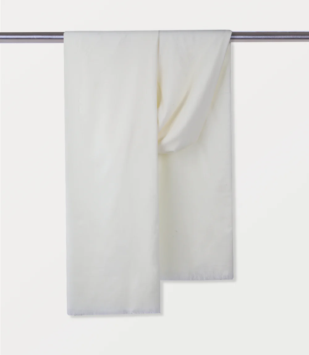 Women Scarf-OFF WHITE