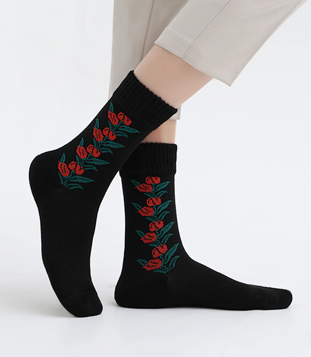 Women Socks-BLACK