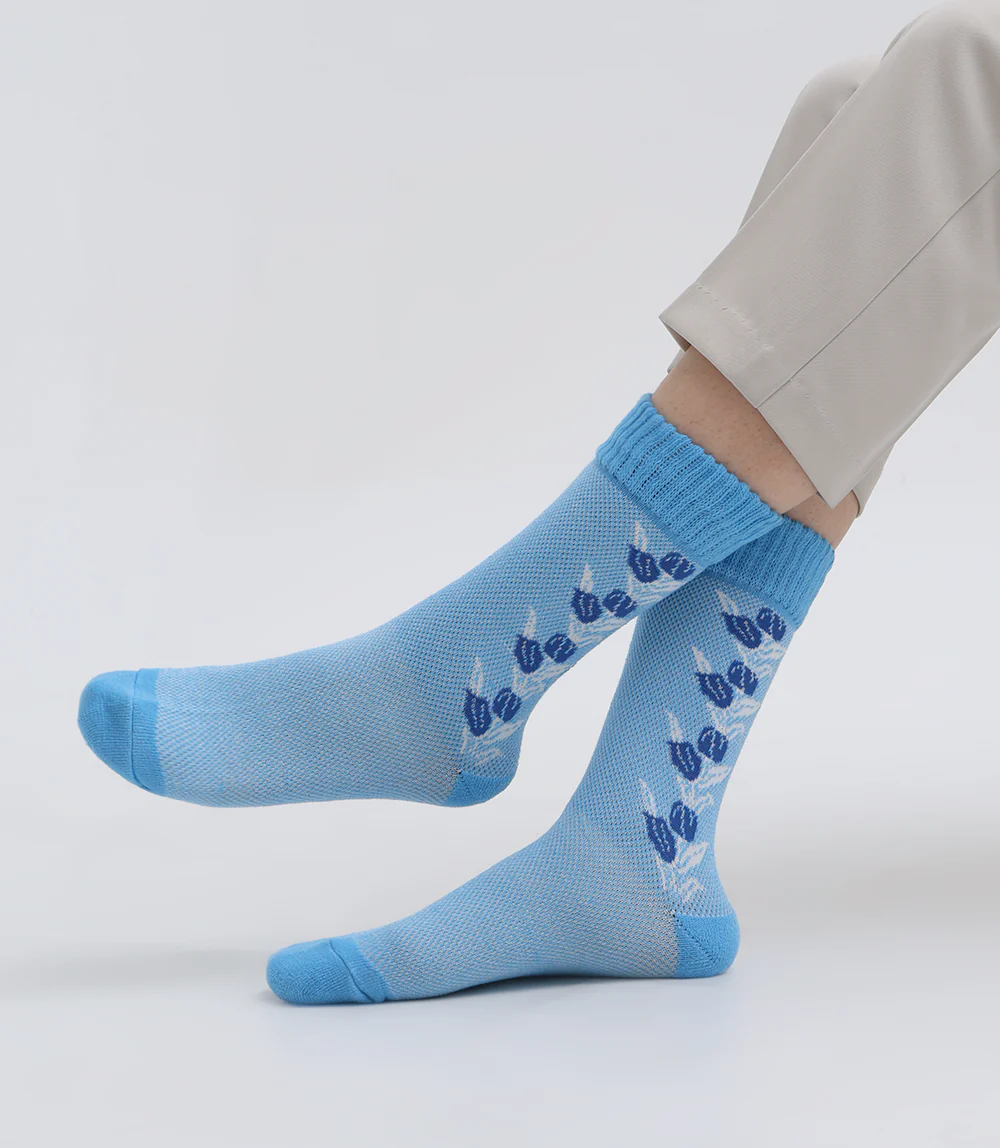 Women Socks-SKY BLUE