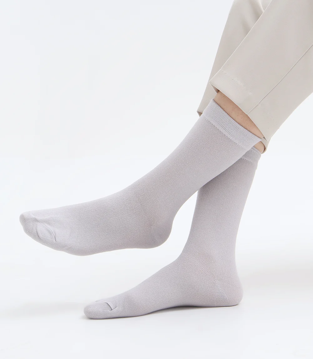 Women Socks-GREY/MINT - Image 2