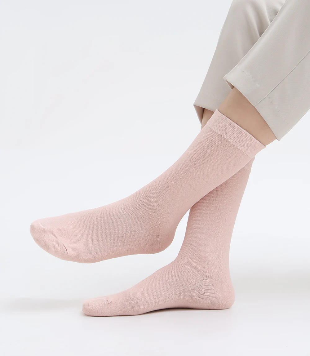 Women Socks-LILAC/PINK - Image 2