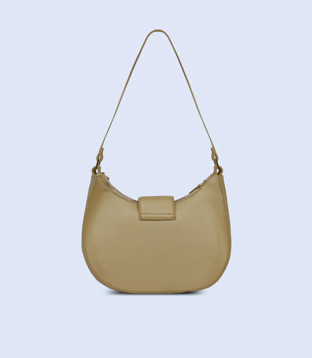 Women Shoulder Bag-GOLD - Image 3