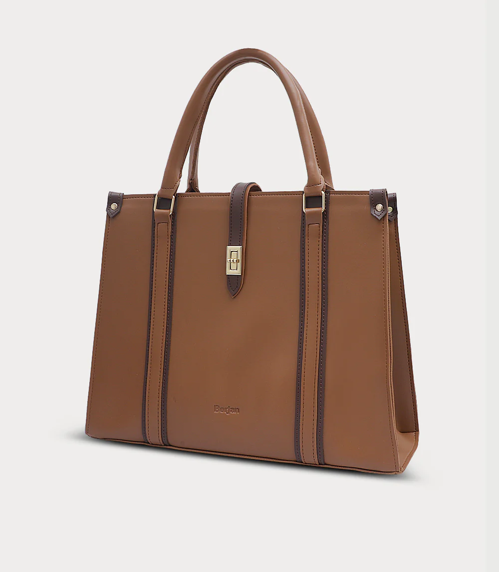 Women Shoulder Bag-TAN - Image 2