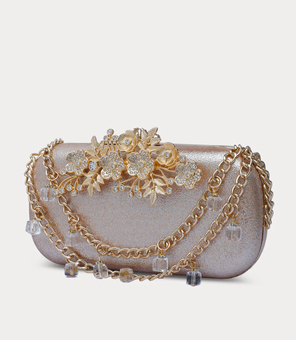 Women Clutch-GOLDEN - Image 2