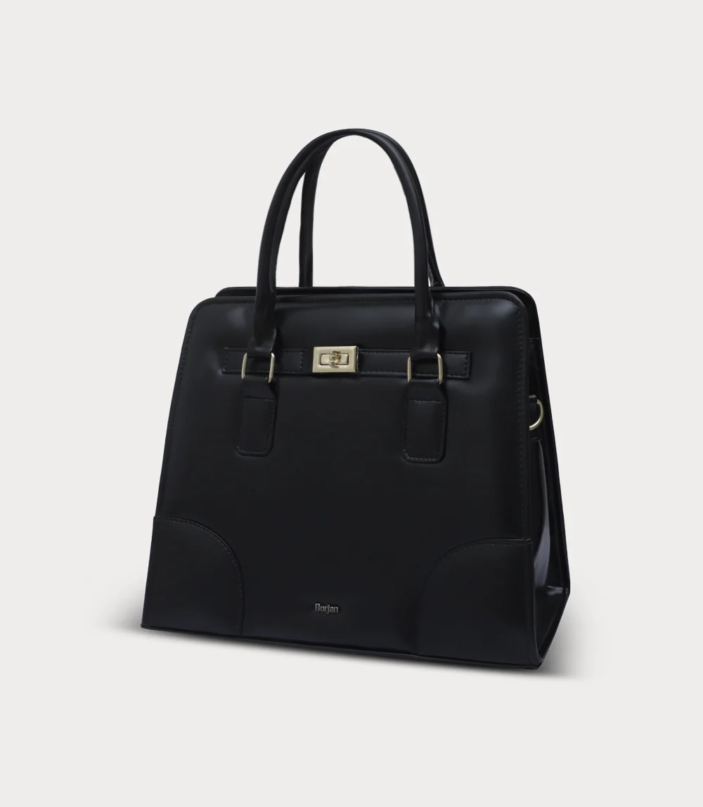 Women Boxy Bag-BLACK - Image 2