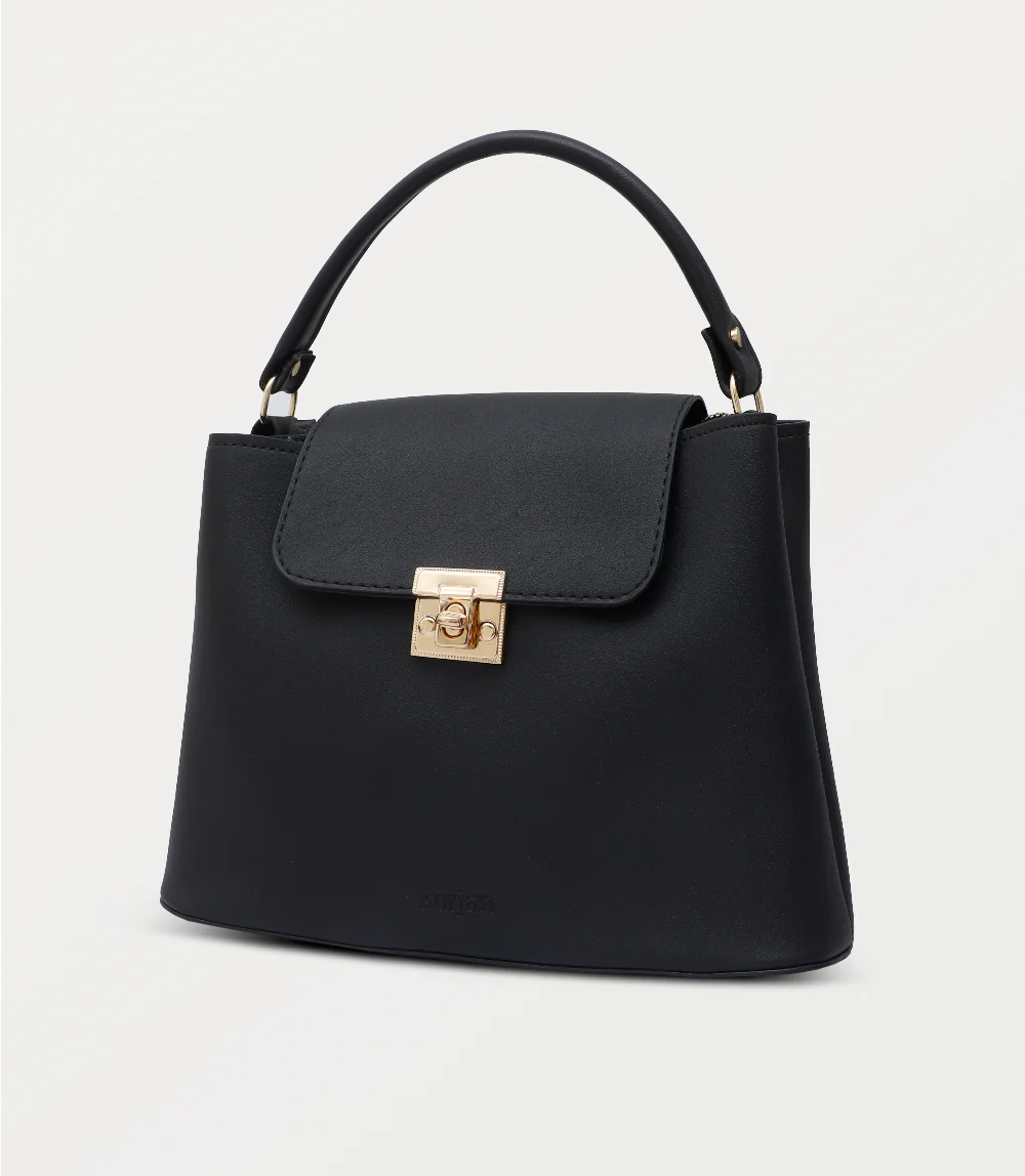 Women Shoulder Bag-BLACK - Image 2