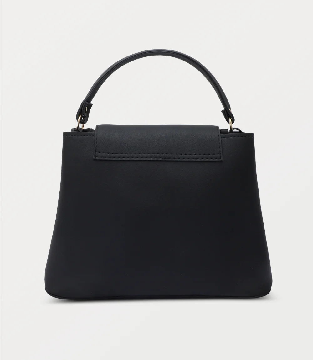 Women Shoulder Bag-BLACK - Image 3