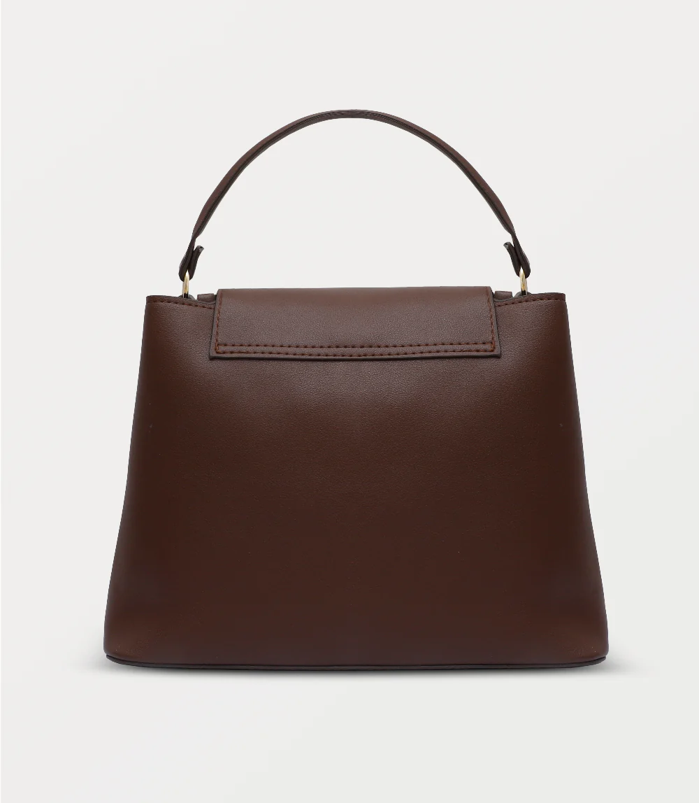 Women Shoulder Bag-ESPRESSO - Image 3