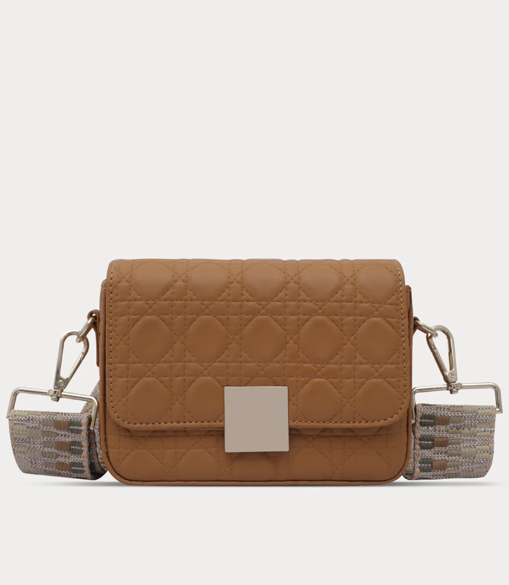 Women Shoulder Bag-TAN