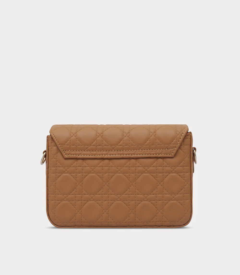 Women Shoulder Bag-TAN - Image 3