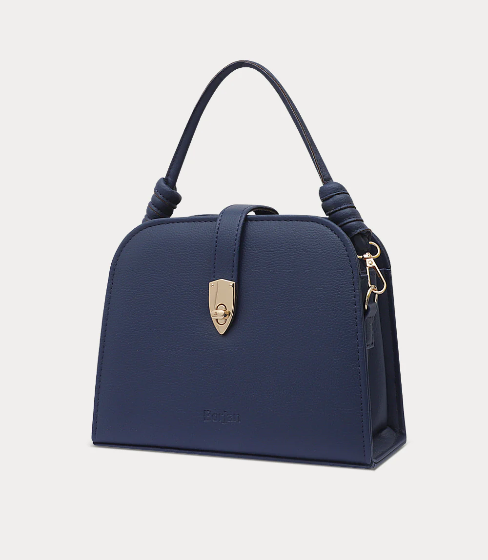 Women Shoulder Bag-NAVY - Image 2