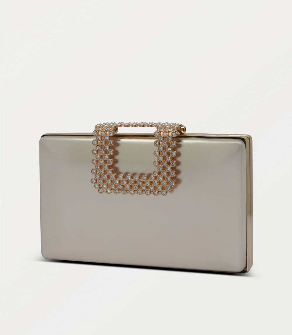 Women Clutch-GOLDEN - Image 2