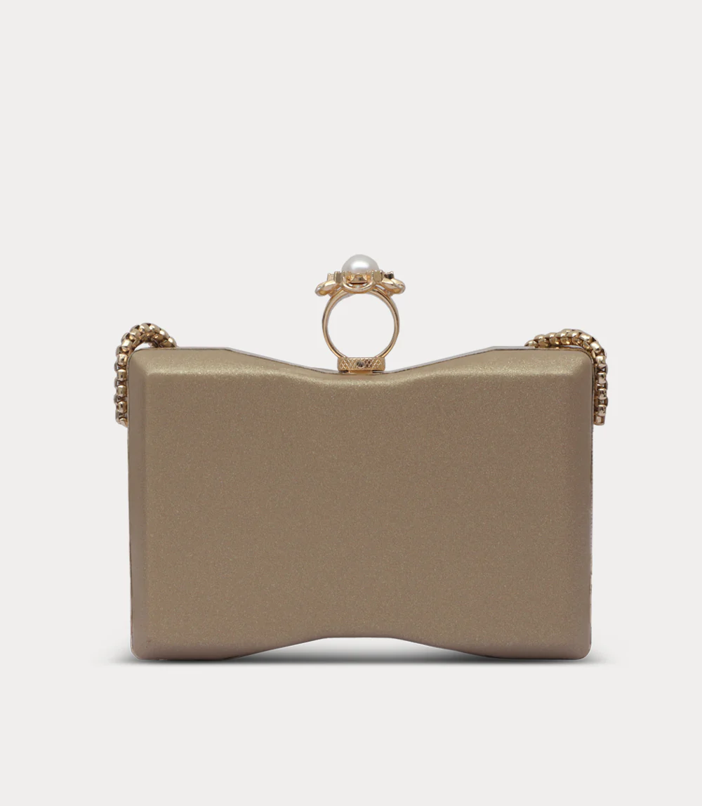 Women Clutch-GOLDEN - Image 3
