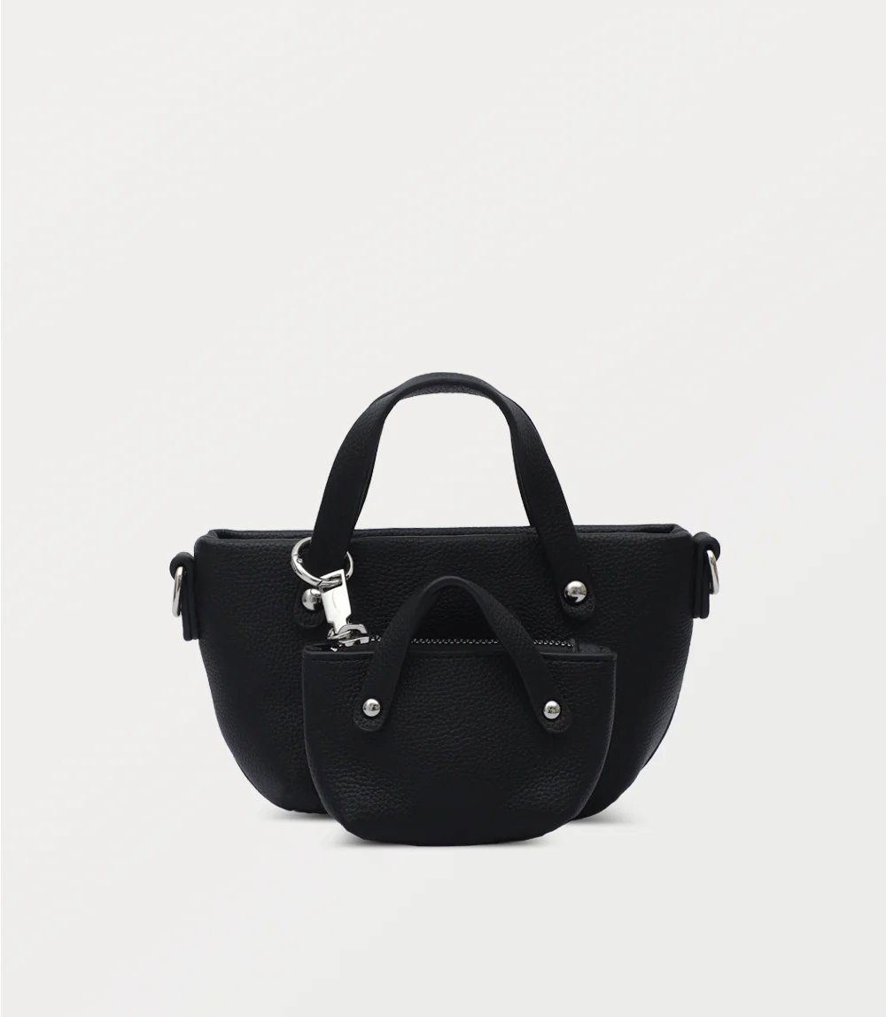 Women Shoulder Bag-BLACK