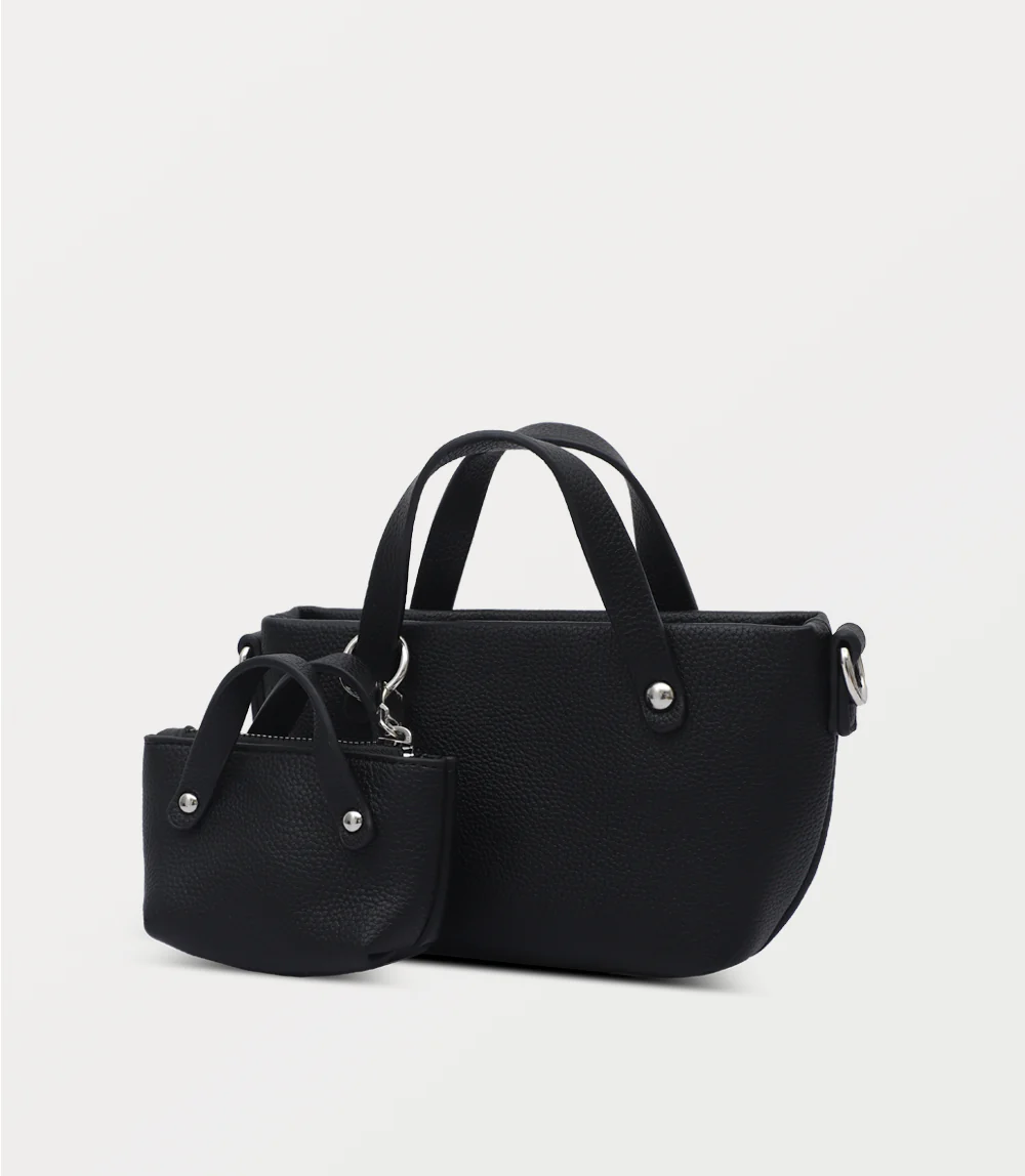 Women Shoulder Bag-BLACK - Image 2