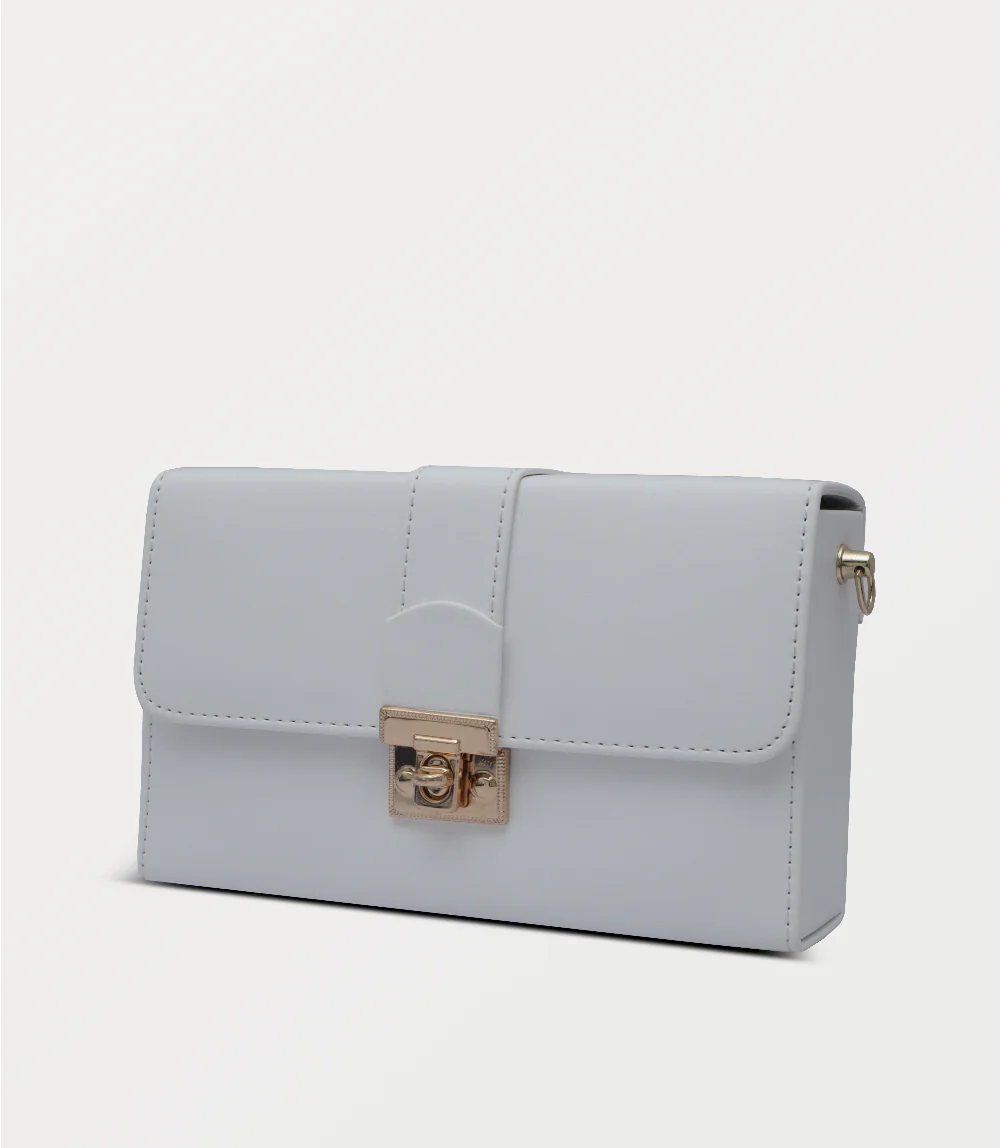 Women Shoulder Bag-WHITE - Image 2