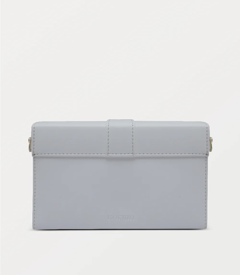 Women Shoulder Bag-WHITE - Image 3