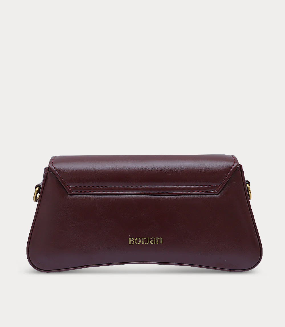 Women Boxy Bag-MAROON - Image 3