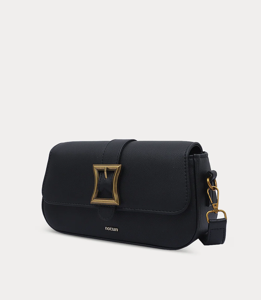 Women Shoulder Bag-BLACK - Image 2