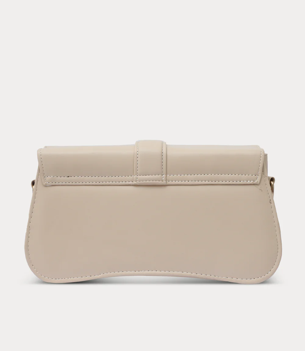 Women Boxy Bag-BEIGE - Image 3