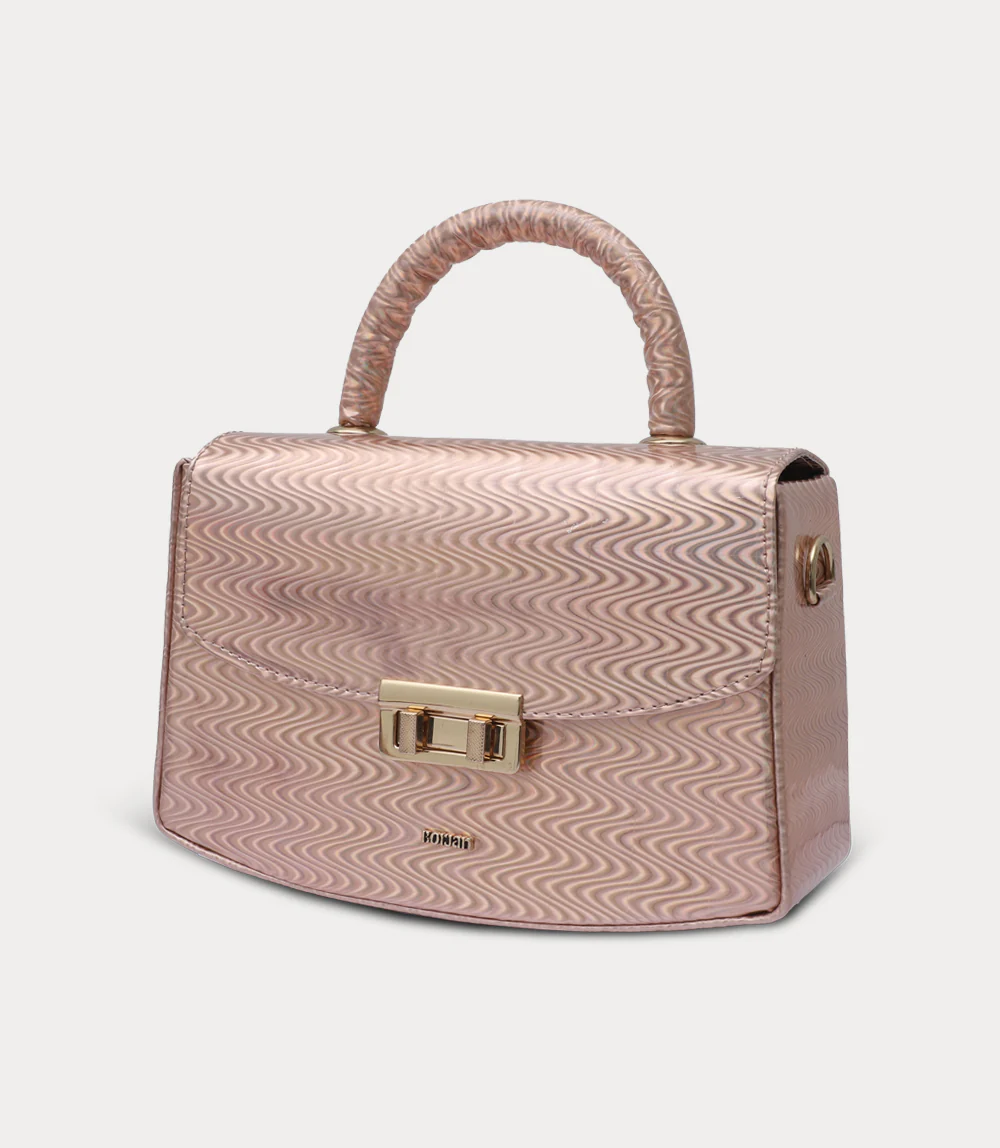 Women Shoulder Bag-PEACH - Image 2
