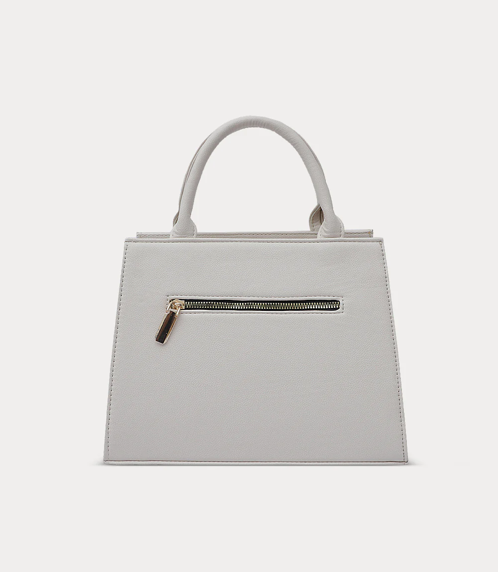 Women Shoulder Bag-IVORY - Image 3