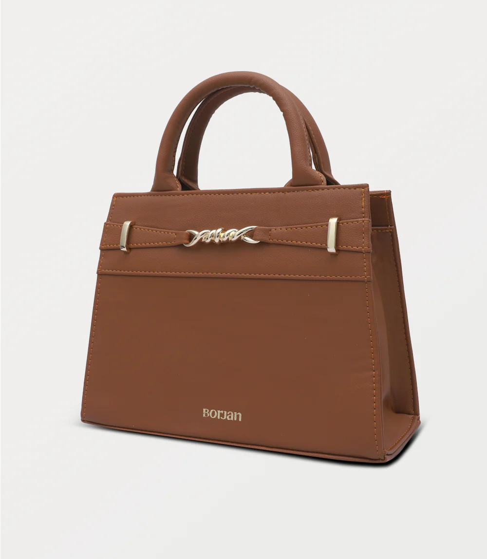 Women Shoulder Bag-TAN - Image 2