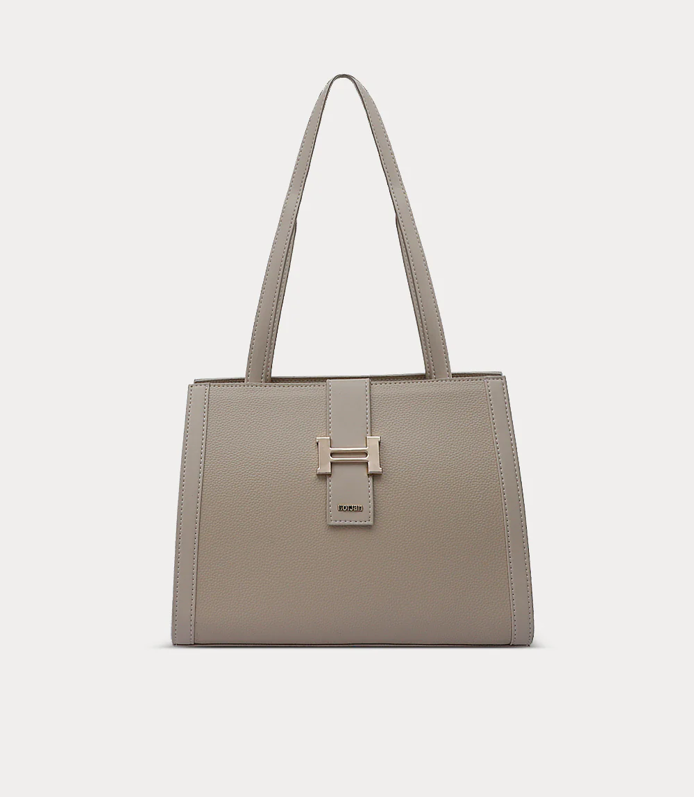 Women Shoulder Bag-BEIGE