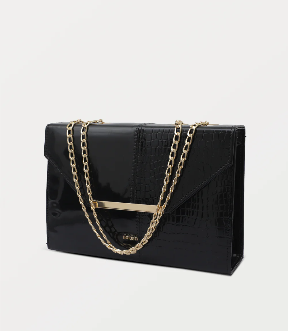 Women Shoulder Bag-BLACK - Image 2