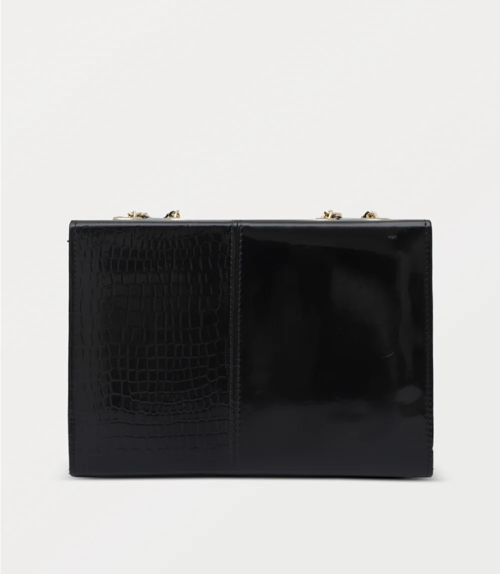 Women Shoulder Bag-BLACK - Image 3