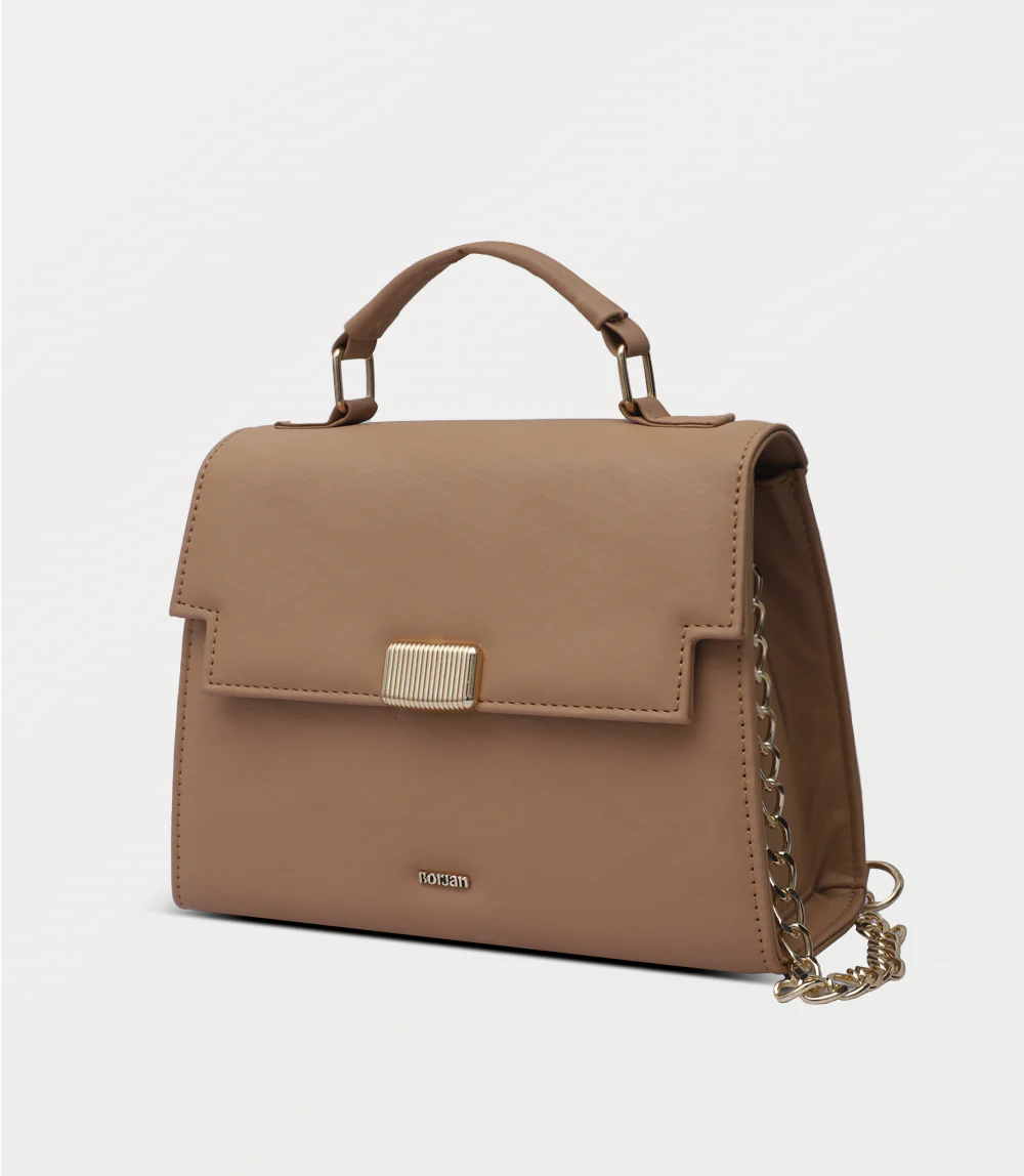 Women Shoulder Bag-BEIGE - Image 2