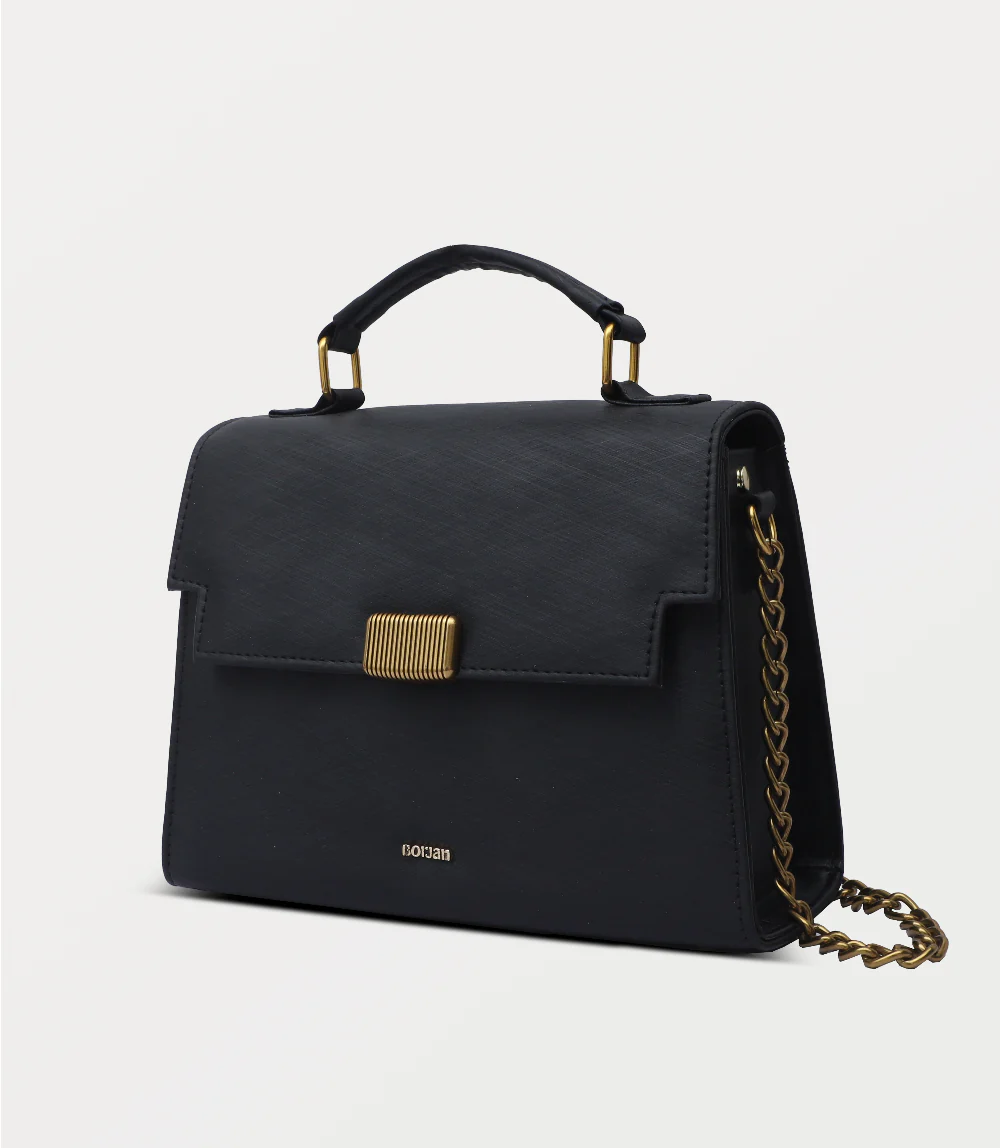 Women Shoulder Bag-BLACK - Image 2