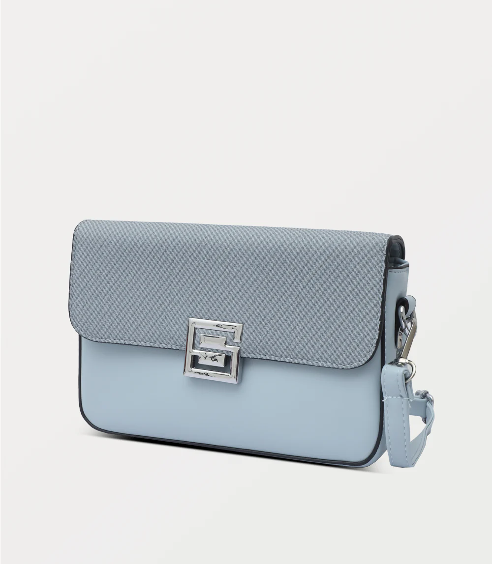 Women Shoulder Bag-BLUE - Image 2