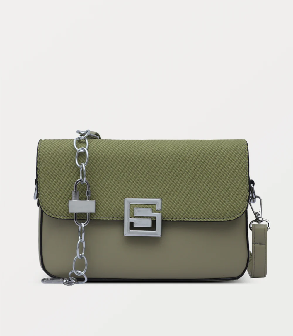 Women Shoulder Bag-GREEN