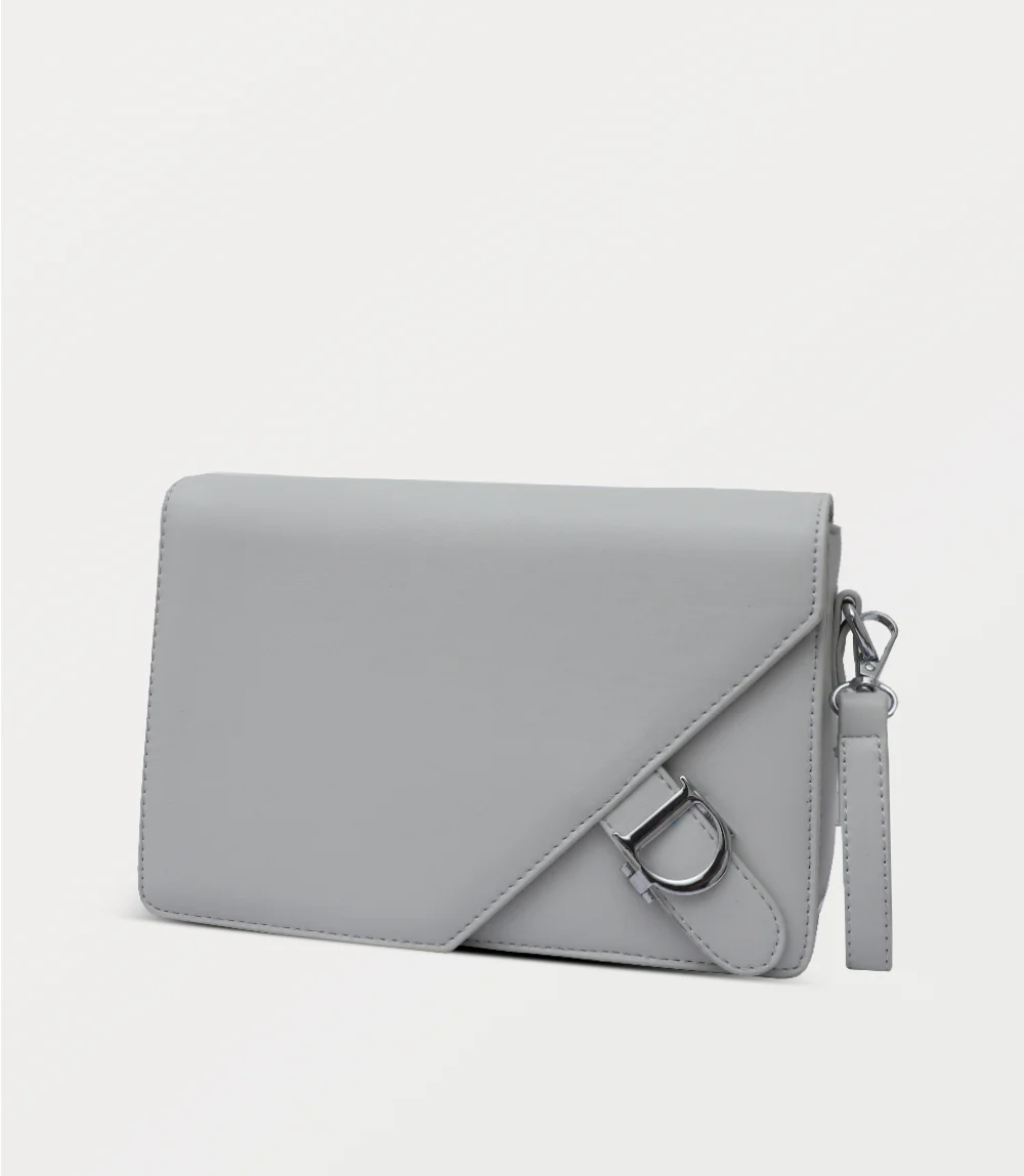 Women Shoulder Bag-GREY - Image 2