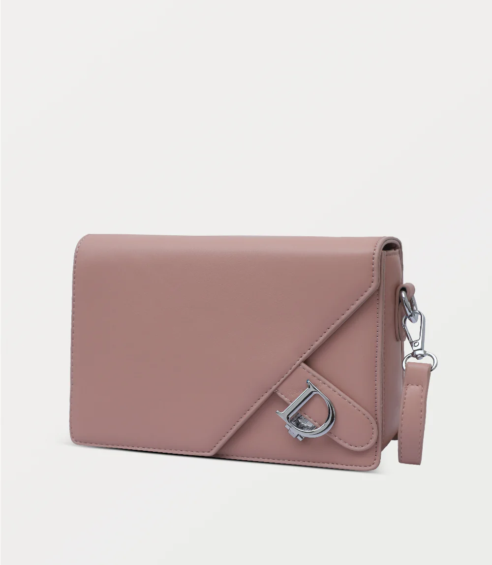 Women Shoulder Bag-PINK - Image 2