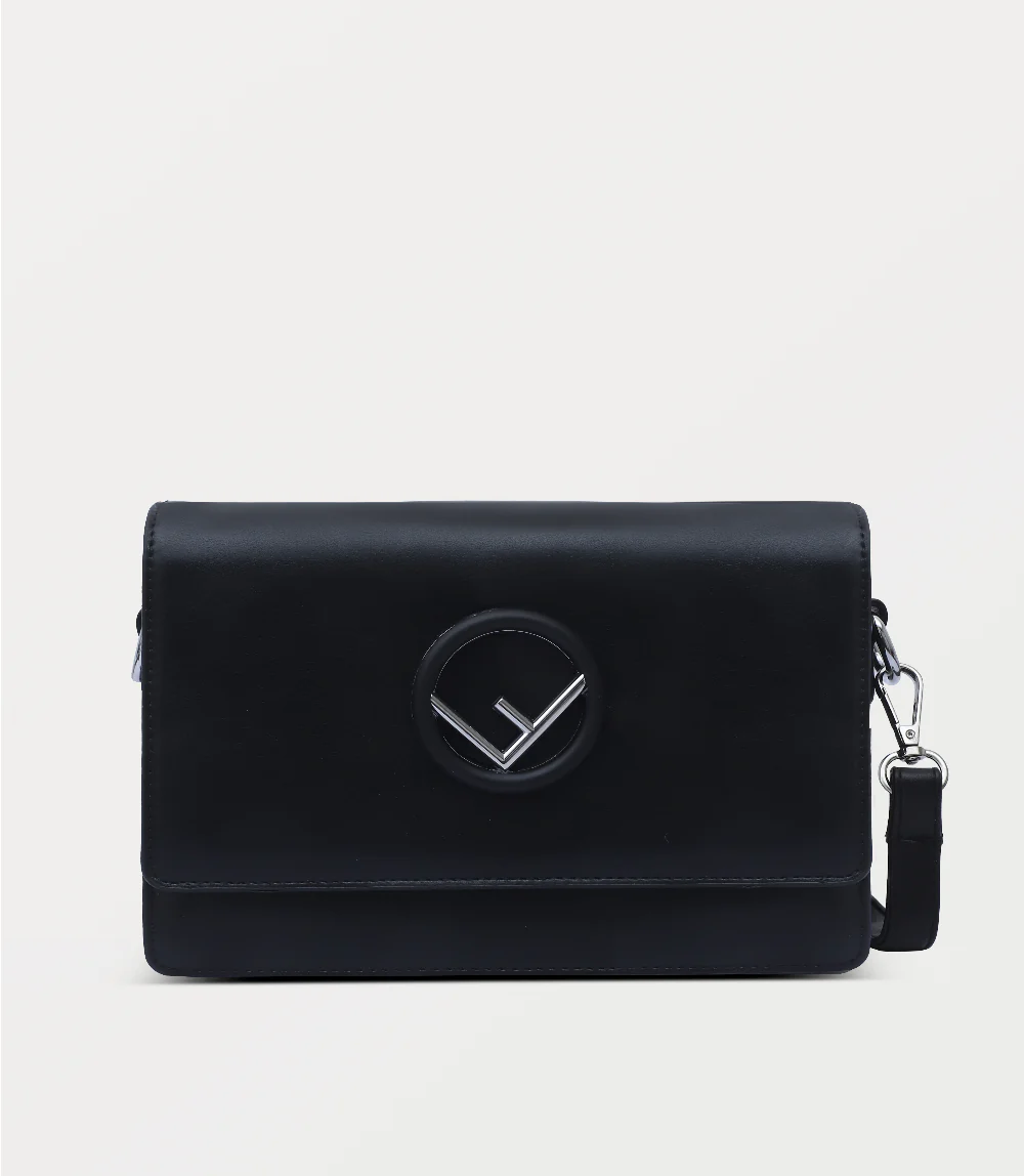 Women Shoulder Bag-BLACK