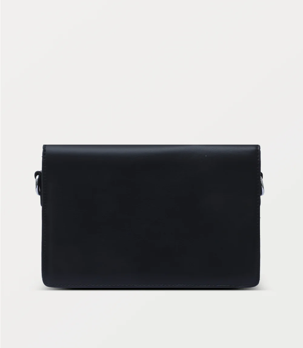 Women Shoulder Bag-BLACK - Image 3