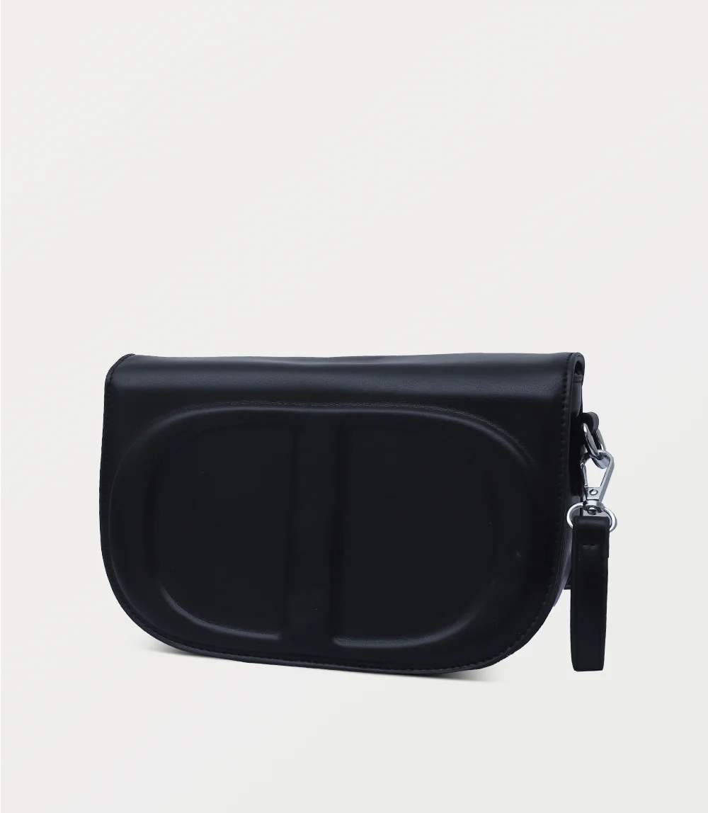 Women Shoulder Bag-BLACK - Image 2