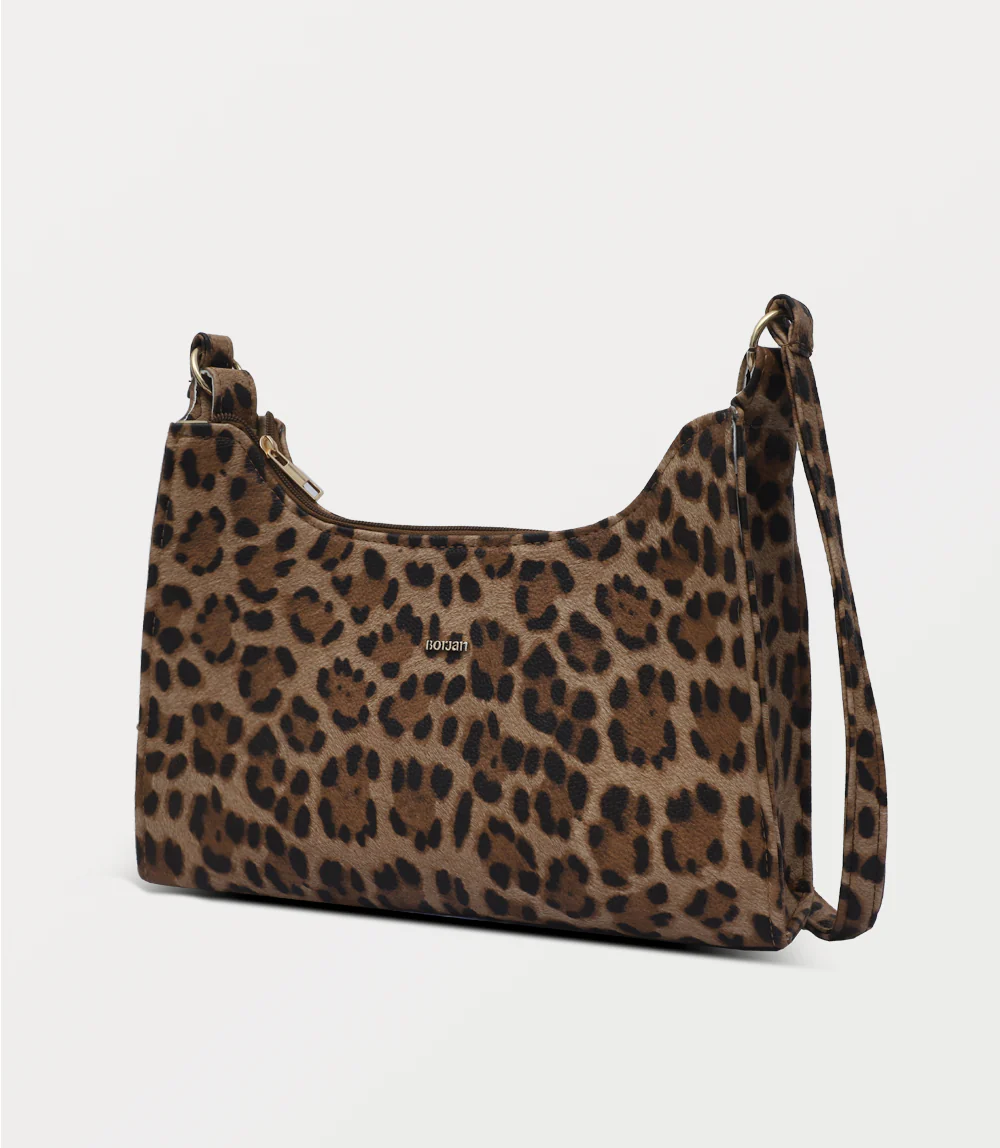 Women Shoulder Bag-DARK BEIGE - Image 2