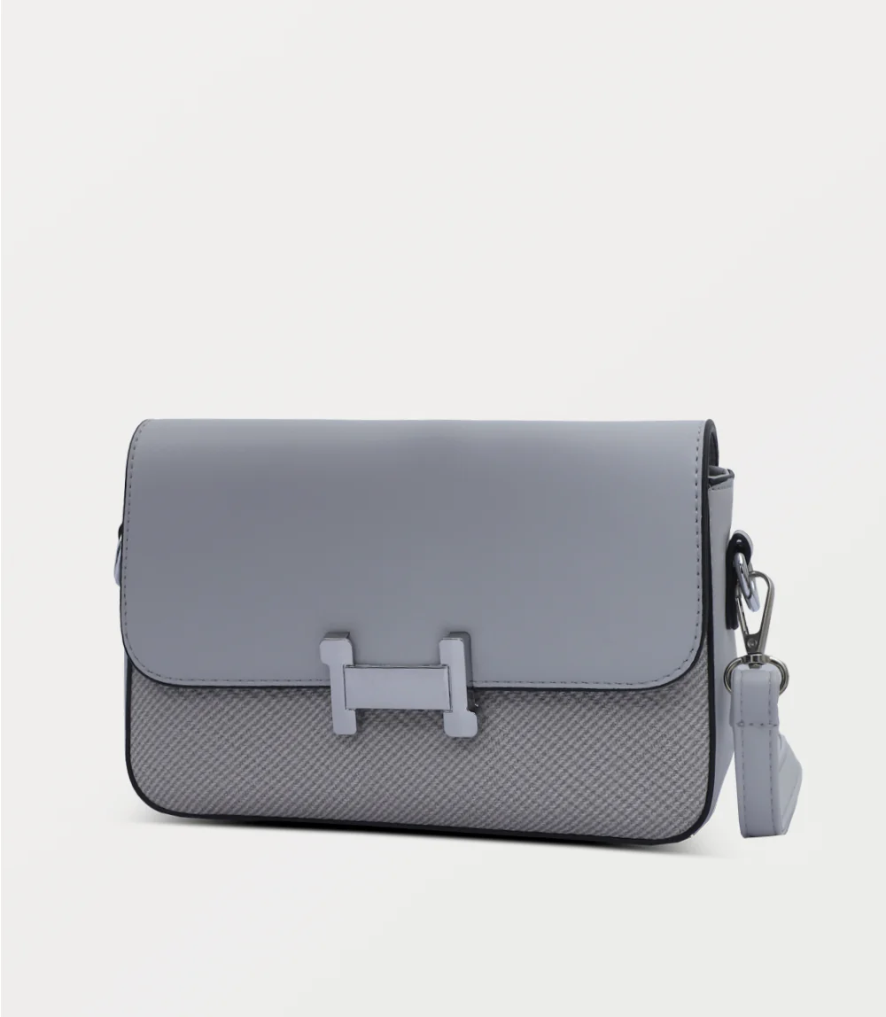 Women Boxy Bag-GREY - Image 2