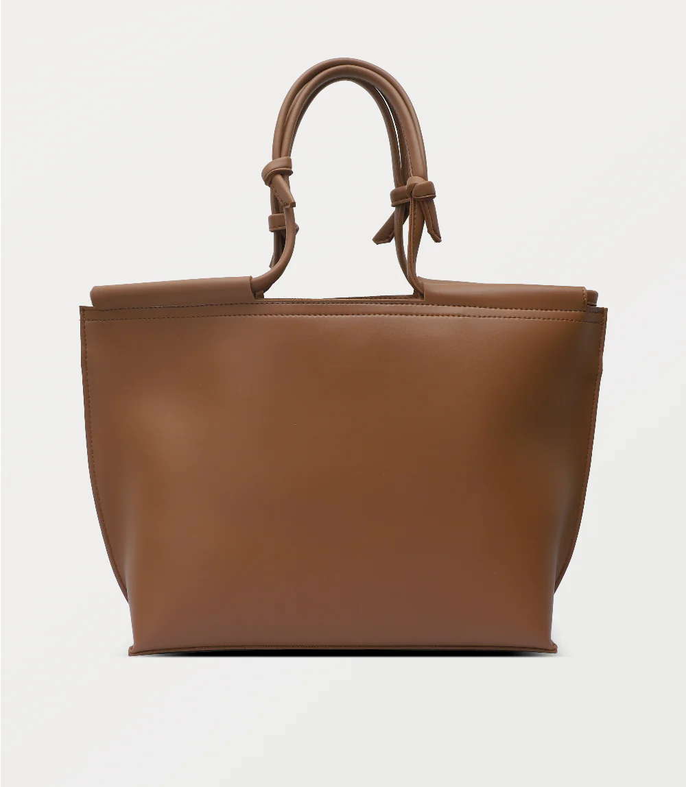 Women Shoulder Bag-TAN - Image 3