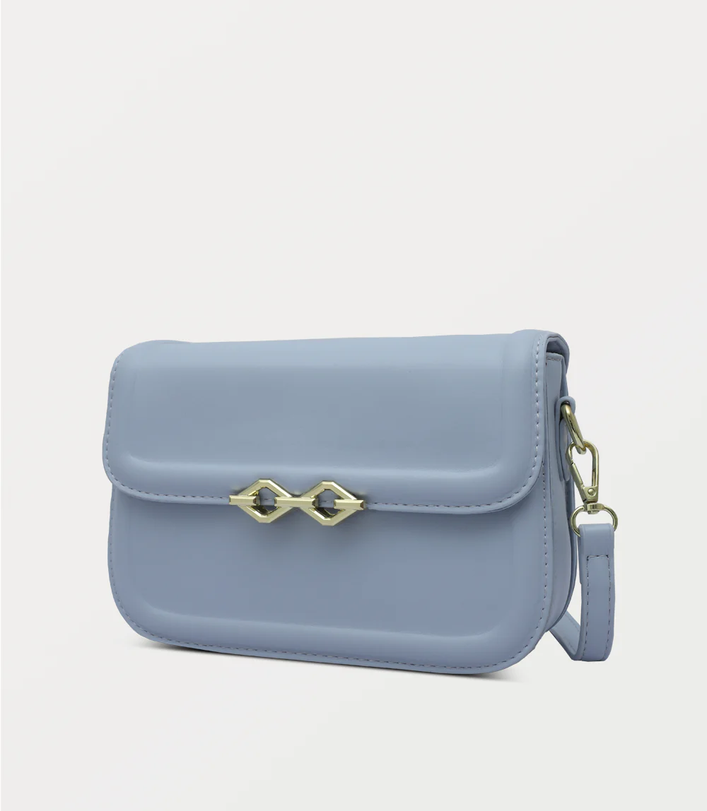 Women Boxy Bag-BLUE - Image 2