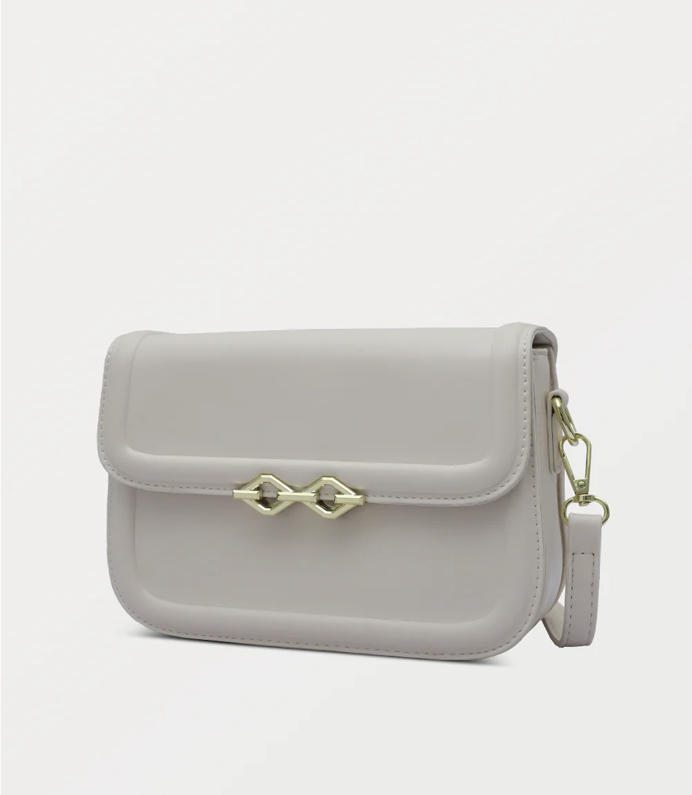 Women Boxy Bag-IVORY - Image 2
