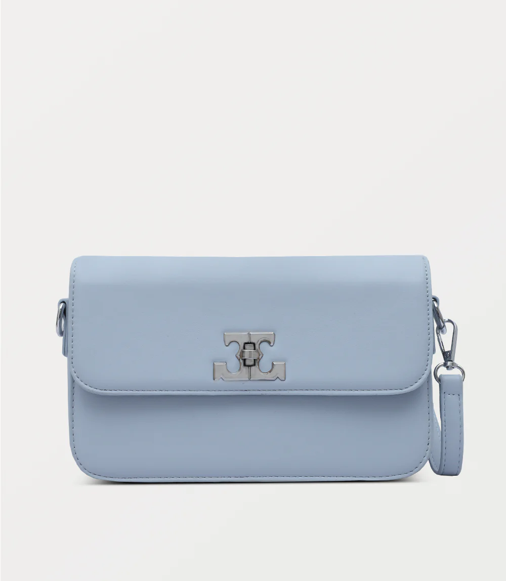 Women Boxy Bag-BLUE