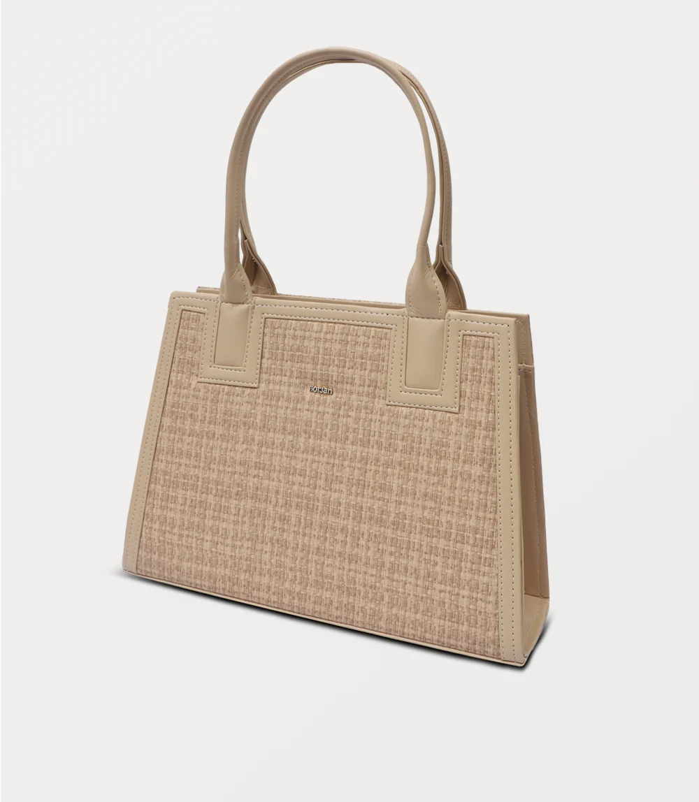 Women Shoulder Bag-BEIGE - Image 2