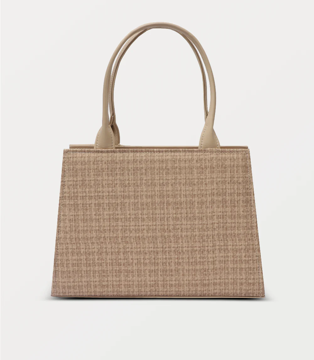 Women Shoulder Bag-BEIGE - Image 3