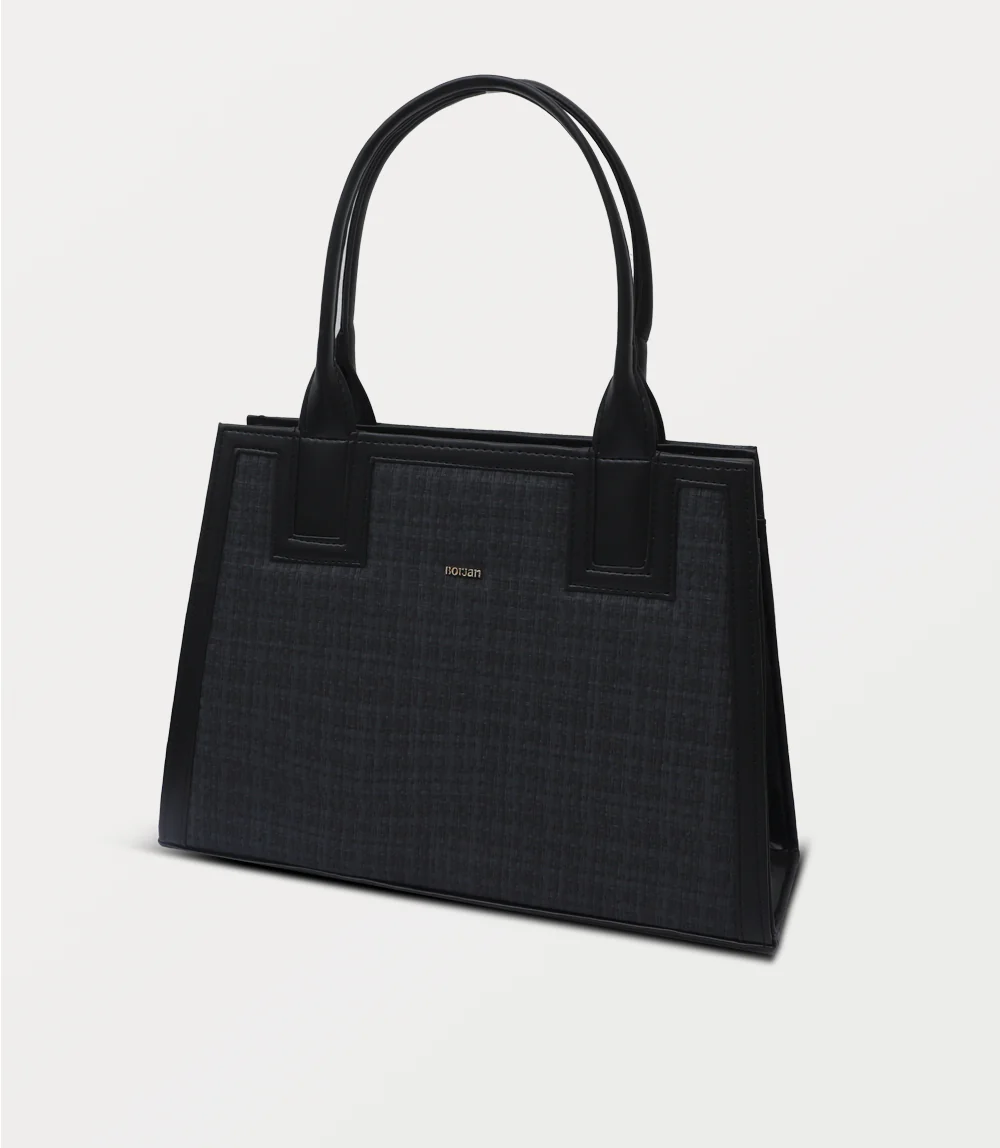 Women Shoulder Bag-BLACK - Image 2