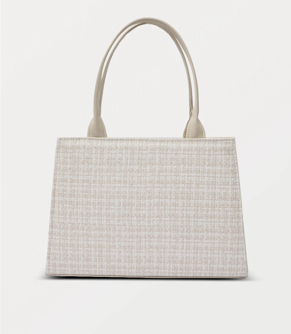 Women Shoulder Bag-IVORY - Image 3